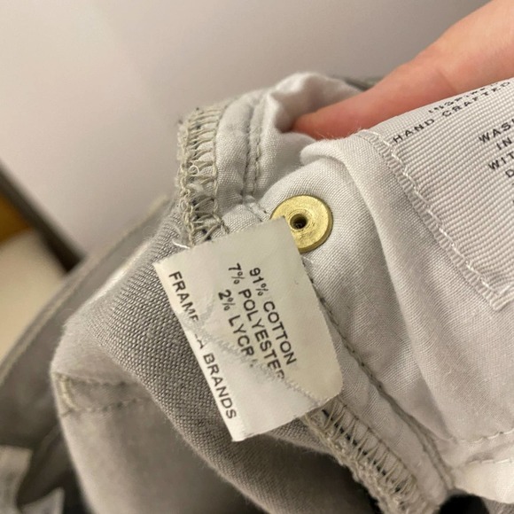 Frame Gray Le Skinny De Jeanne Jeans Size 27 trocadero - Picture 8 of 9